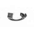 BOSCH 0 986 356 361 - Kit de câbles d'allumage