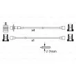 BOSCH 0 986 356 370 - Kit de câbles d'allumage