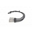 BOSCH 0 986 356 384 - Kit de câbles d'allumage