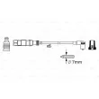 BOSCH 0 986 356 384 - Kit de câbles d'allumage