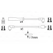 BOSCH 0 986 356 706 - Kit de câbles d'allumage