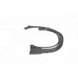 BOSCH 0 986 356 741 - Kit de câbles d'allumage