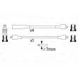 BOSCH 0 986 356 741 - Kit de câbles d'allumage