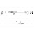 BOSCH 0 986 356 754 - Kit de câbles d'allumage