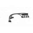 BOSCH 0 986 356 756 - Kit de câbles d'allumage