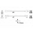BOSCH 0 986 356 798 - Kit de câbles d'allumage