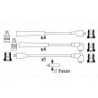 BOSCH 0 986 356 831 - Kit de câbles d'allumage