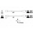 BOSCH 0 986 356 864 - Kit de câbles d'allumage
