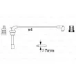 BOSCH 0 986 356 867 - Kit de câbles d'allumage