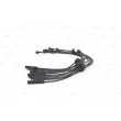 BOSCH 0 986 356 878 - Kit de câbles d'allumage