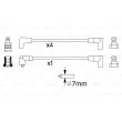 BOSCH 0 986 356 885 - Kit de câbles d'allumage