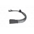 BOSCH 0 986 356 888 - Kit de câbles d'allumage