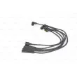 BOSCH 0 986 356 984 - Kit de câbles d'allumage