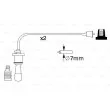 BOSCH 0 986 356 991 - Kit de câbles d'allumage