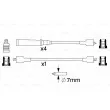 BOSCH 0 986 357 013 - Kit de câbles d'allumage