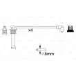 BOSCH 0 986 357 141 - Kit de câbles d'allumage