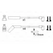 BOSCH 0 986 357 153 - Kit de câbles d'allumage