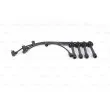 BOSCH 0 986 357 197 - Kit de câbles d'allumage