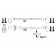 BOSCH 0 986 357 220 - Kit de câbles d'allumage