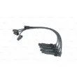 BOSCH 0 986 357 228 - Kit de câbles d'allumage