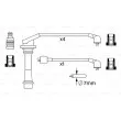 BOSCH 0 986 357 277 - Kit de câbles d'allumage