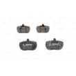 Jeu de 4 plaquettes de frein avant BOSCH [0 986 424 044]