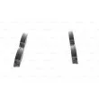 BOSCH 0 986 424 098 - Jeu de 4 plaquettes de frein avant