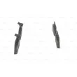 BOSCH 0 986 424 144 - Jeu de 4 plaquettes de frein avant