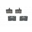 BOSCH 0 986 424 144 - Jeu de 4 plaquettes de frein avant