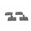 BOSCH 0 986 424 144 - Jeu de 4 plaquettes de frein avant