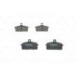 BOSCH 0 986 424 274 - Jeu de 4 plaquettes de frein avant