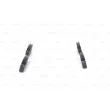 BOSCH 0 986 424 313 - Jeu de 4 plaquettes de frein arrière