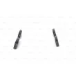 BOSCH 0 986 424 313 - Jeu de 4 plaquettes de frein arrière