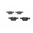 BOSCH 0 986 424 351 - Jeu de 4 plaquettes de frein avant