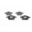 BOSCH 0 986 424 360 - Jeu de 4 plaquettes de frein avant