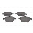 BOSCH 0 986 424 360 - Jeu de 4 plaquettes de frein avant