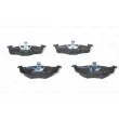 BOSCH 0 986 424 449 - Jeu de 4 plaquettes de frein avant