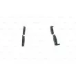 BOSCH 0 986 424 474 - Jeu de 4 plaquettes de frein avant