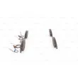BOSCH 0 986 424 511 - Jeu de 4 plaquettes de frein avant