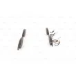 BOSCH 0 986 424 511 - Jeu de 4 plaquettes de frein avant