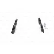 BOSCH 0 986 424 527 - Jeu de 4 plaquettes de frein avant