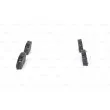 BOSCH 0 986 424 535 - Jeu de 4 plaquettes de frein avant