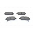 BOSCH 0 986 424 535 - Jeu de 4 plaquettes de frein avant