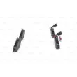 BOSCH 0 986 424 556 - Jeu de 4 plaquettes de frein avant