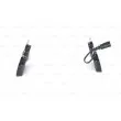 BOSCH 0 986 424 559 - Jeu de 4 plaquettes de frein arrière