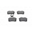 BOSCH 0 986 424 559 - Jeu de 4 plaquettes de frein arrière