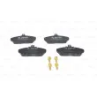 BOSCH 0 986 424 566 - Jeu de 4 plaquettes de frein avant
