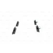 BOSCH 0 986 424 645 - Jeu de 4 plaquettes de frein avant