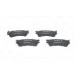 BOSCH 0 986 424 694 - Jeu de 4 plaquettes de frein avant