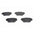 BOSCH 0 986 424 719 - Jeu de 4 plaquettes de frein avant